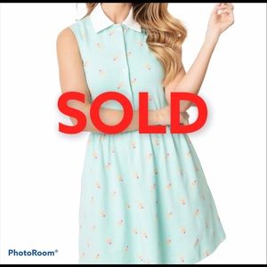 Unique Vintage Ice cream dress